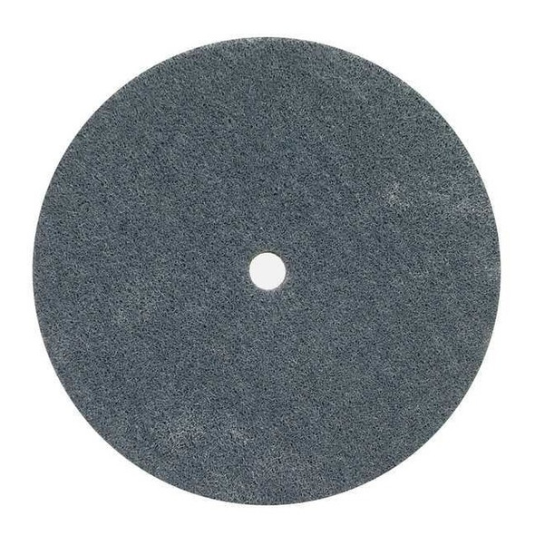 Unitized Wheel, 6 in Dia, 1/2 in W, 1/2 in Arbor Hole