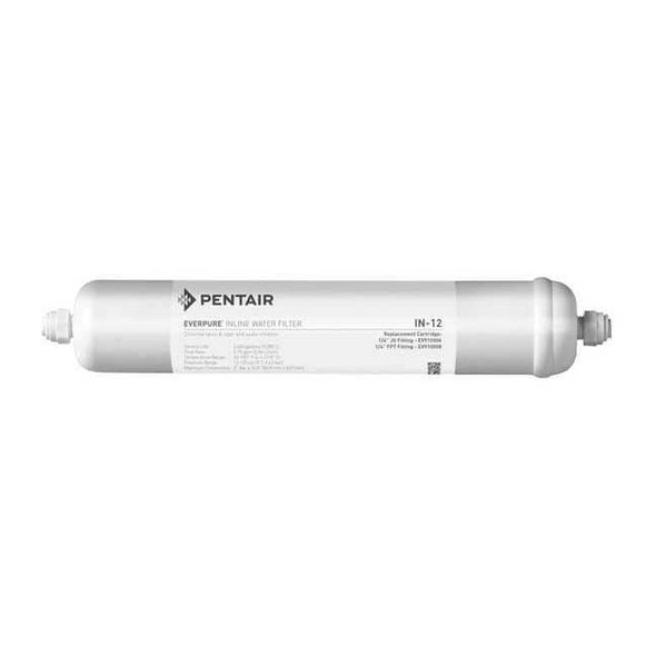 Everpure Inline Filter,Medium Volume, Single Pot EV910086-75