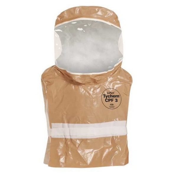 Disposable Hood, Tychem(R) 5000, Taped Seam, Tan, Covers Face, Head ,6 PK  C3651TTN00000600