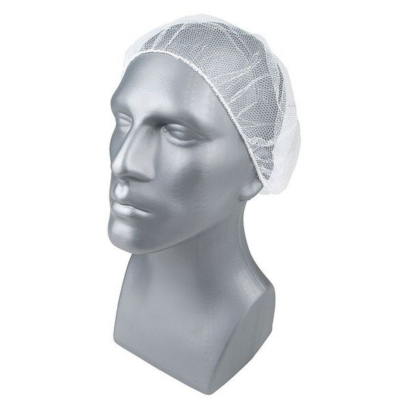 Condor Hairnet,Polyester,White,18 in,PK1000 23KX30 Condor Hairnet,Polyester,White,18 in,PK1000 23KX30