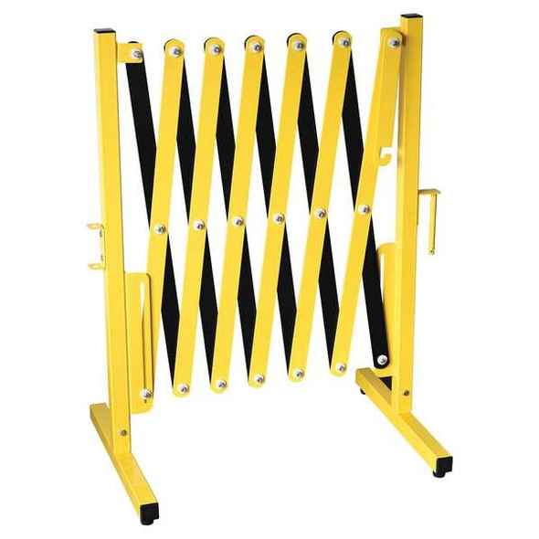 Manufacturer Varies Portable Barricade,37.5"H,136"W,Aluminum 22NY01