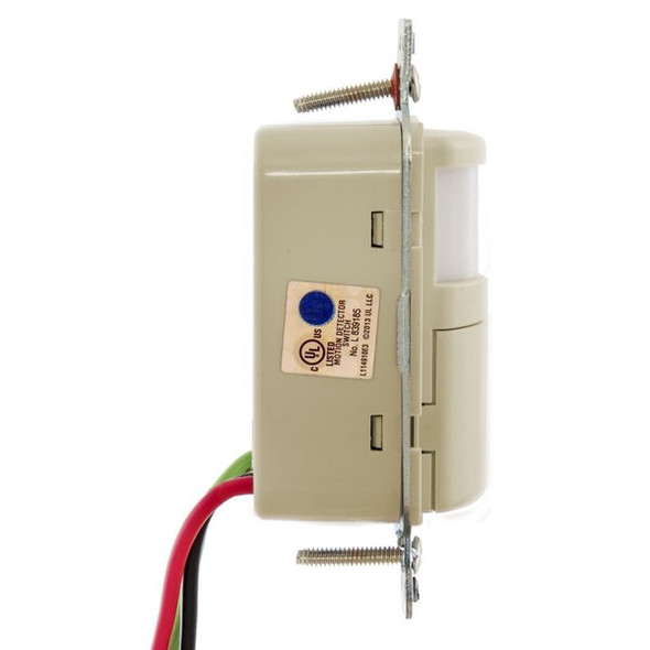 Hubbell Wiring Device-Kellems Occupancy Sensor,PIR,1200 sq ft,Ivory WS1000NI