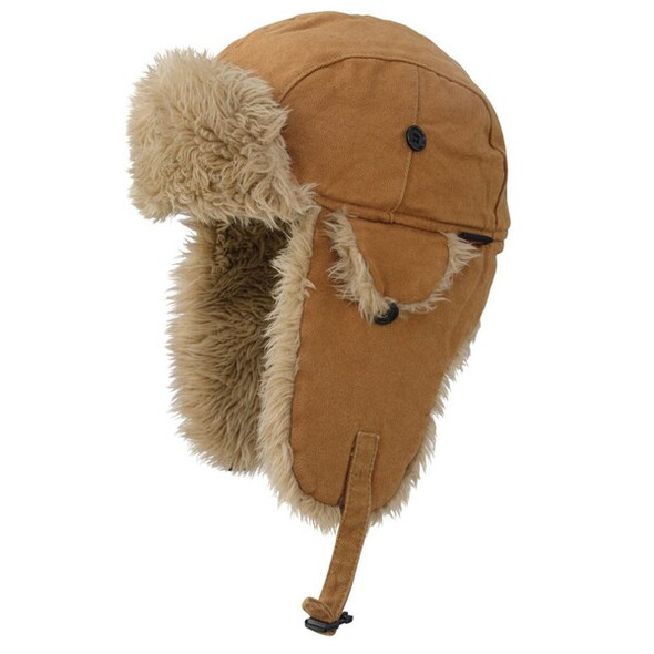 Tough Duck Winter Hat, Duck, Brown, XL I15016 Tough Duck Winter Hat, Duck, Brown, XL I15016