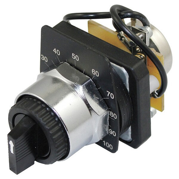 Dayton Potentiometer, Standard, 4 mA, 30 mm 30G486 Dayton Potentiometer, Standard, 4 mA, 30 mm 30G486