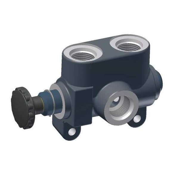 Hydraulic Selector Valve,  Four-Way / Two Positions, 20 gpm, 2,000 psi
