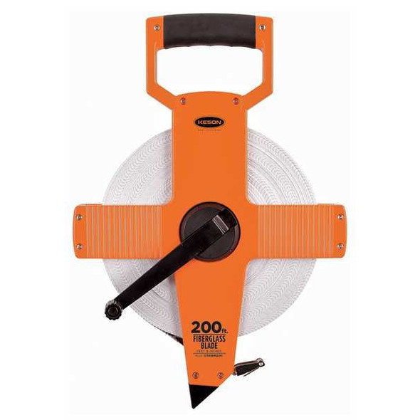 Keson 200 ft./60m Tape Measure, 1/2 in Blade OTR-18M-200