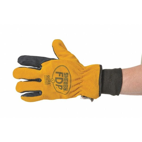 Shelby Firefighters Gloves,M,Pigskin Lthr,PR 5225 M