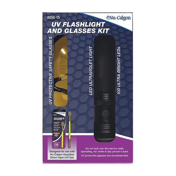 Nu-Calgon Leak Detection Lamp, UV LED, 390 nm 4050-15