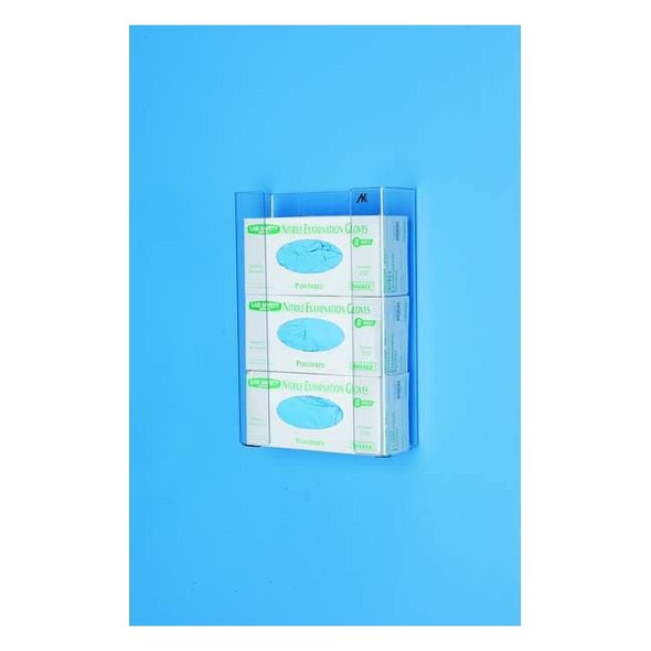 Glove Dispenser, PETG, Holds (3) Boxes ,Clear ,16.25 X 10.75 X 4"