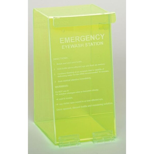 Manufacturer Varies Eyewash Station in Fluorescent Green 3PVL7