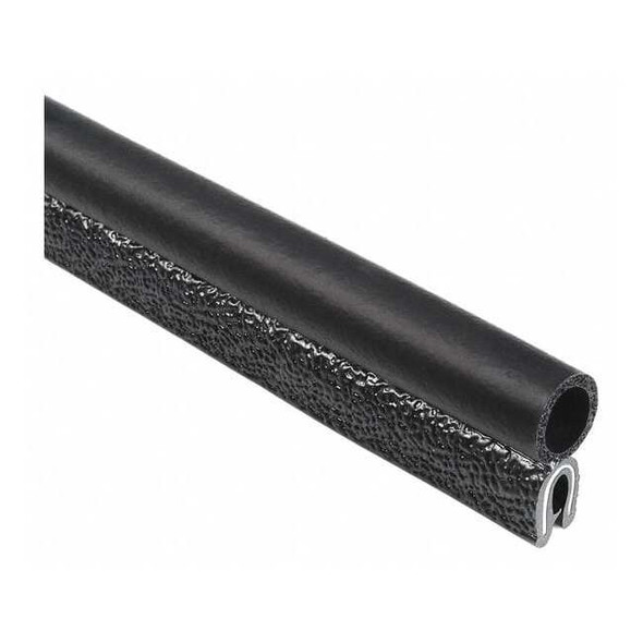 Trim Seal, EPDM, 25 ft Length, 3/4" Overall Width, Style: Trim with a Side Bulb