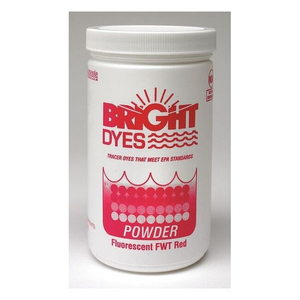 Bright Dyes WaterTracerDye,Rd,1 lb,Water Tracing Dye 105403