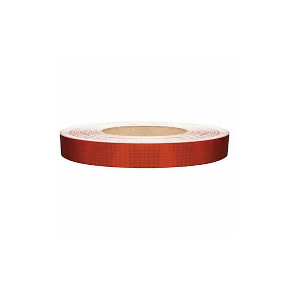 Oralite Reflective Tape,W 1 In,Red, 18642