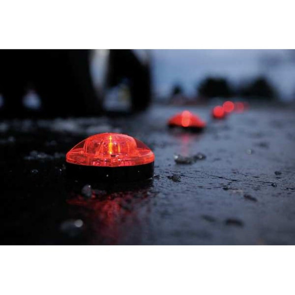 Flarealert LED Road Flare Kit, Red, 120 FPM, Magnetic Base B8RBP1ONLY