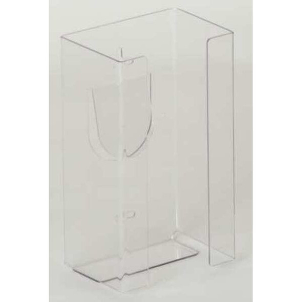 Glove Dispenser, Acrylic, Holds (1) Box ,Clear ,10"H x 5-1/2"W x 3-3/4"D