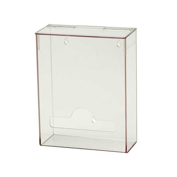 Condor Protection Dispenser, PETG, clear, 10 x 10 x 10" 3UZG3