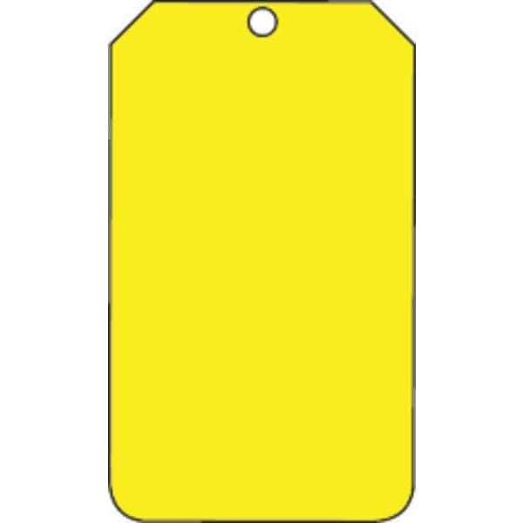 Accuform Caution Tag,5 3/4in H,3 1/4in W,PK25 TSS102PTP
