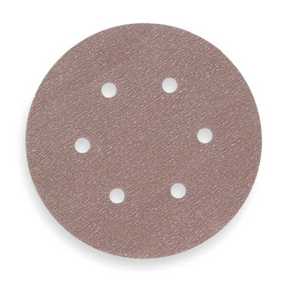Norton Abrasives PSA Disc Roll,6 Hole,6 In,P600G,AlO 66261131503