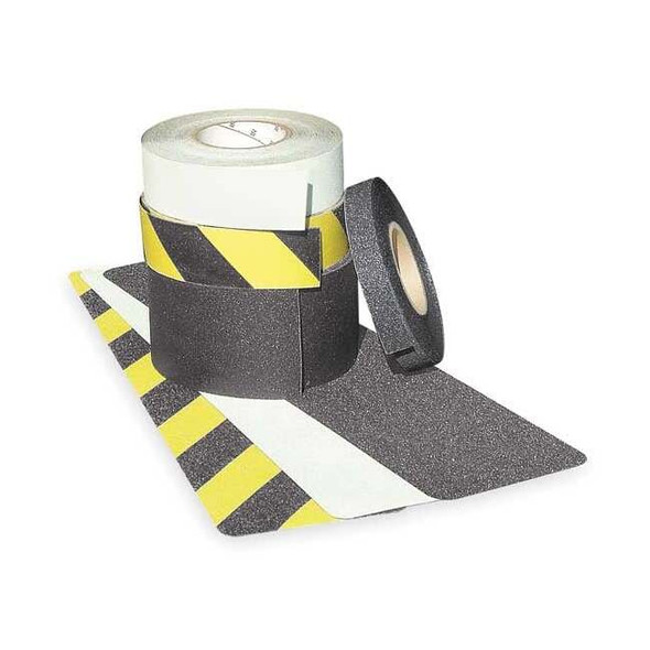 Anti-Slip Tape Oxide Medium Grit 46 Grit Size, Black, 18" W x 15 ft. L