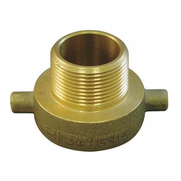 Moon American Fire Hose Adapter,Straight,NPSHxNH 369-2011521