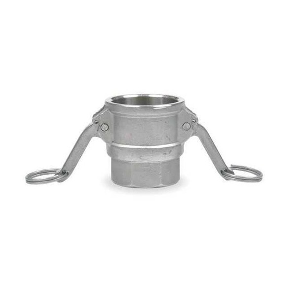 Cam and Groove Coupling, 2 in Coupling Size, 2 27/32 in Overall Length, FNPT