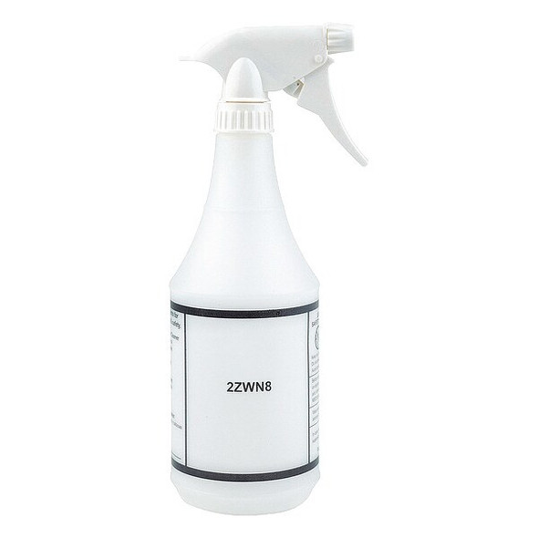 Tough Guy 24 oz. White, Plastic Bottle, PK12 130425