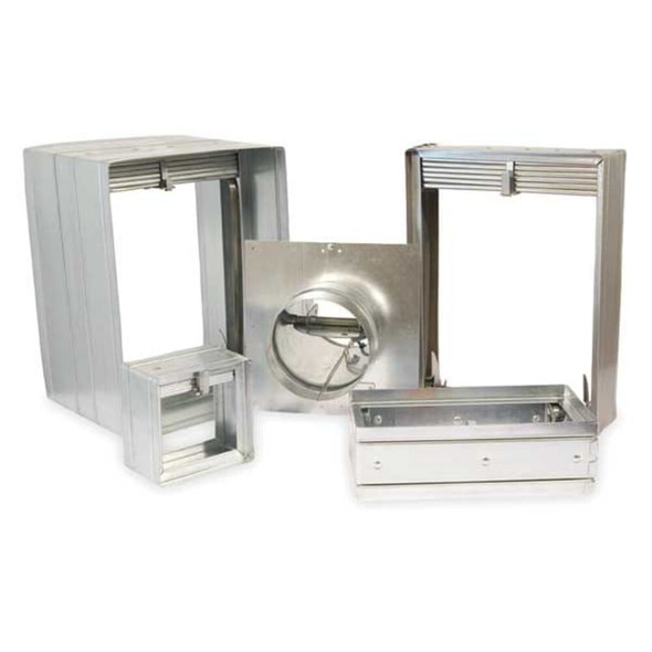 Dayton Square Fire Damper,5-3-4 In. W,165 Deg F 2TGE6