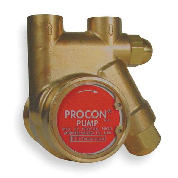 Procon Rotary Vane Pump, 3/8 In, 73 GPH 141A060F11CA 250 Procon Rotary Vane Pump, 3/8 In, 73 GPH 141A060F11CA 250