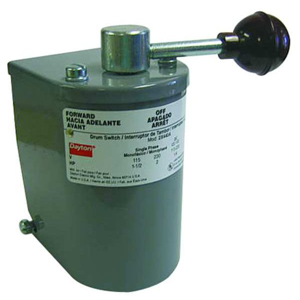 Dayton Switch,Drum Reversing,Steel Handle 4UYF1