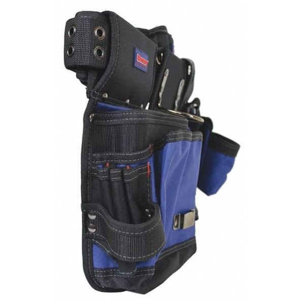Westward Tool Belt, Tool Belt, Black, Polypropylene, 17 Pockets 5MZN4