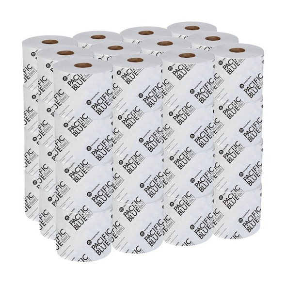 Pacific Blue Envision, Standard Core, 2 Ply, 1000 Sheets, White, 48 PK 19448-01