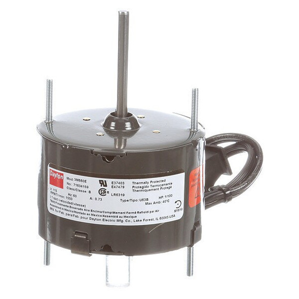 Dayton Motor,1/100 HP,1550 rpm,3.3,115V 71634159M Dayton Motor,1/100 HP,1550 rpm,3.3,115V 71634159M