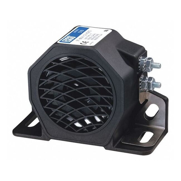 Ecco Back Up Alarm,Black,2-13/16" H SA951