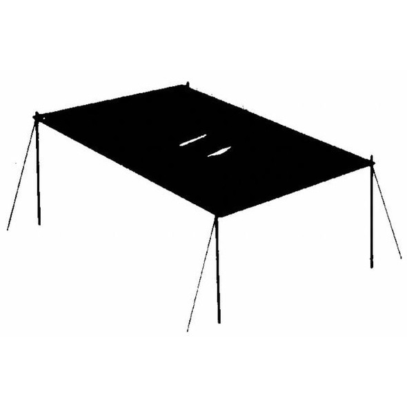 Manufacturer Varies Standard Duty Tarp, 23 ft 10 in x 39 ft 4 in, 5.1 Mil, Blue, Polyethylene 3W559