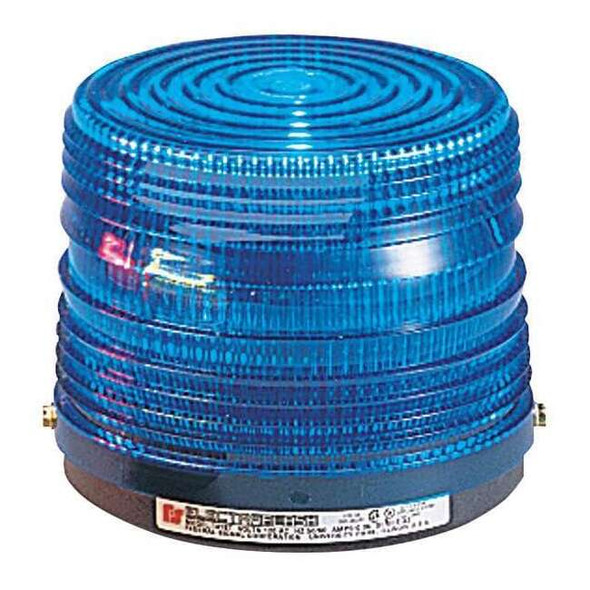 Federal Signal Warning Light,Strobe Tube,Blue,120VAC 141ST-120B