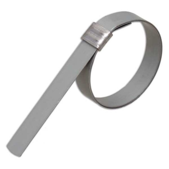 Band-It Hose Clamp,Galv. CS,Min.Dia.1",PK24 GRS308