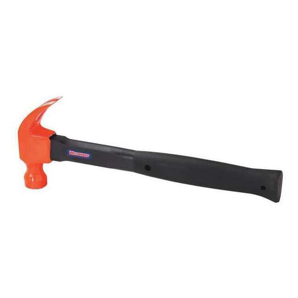 Westward Claw Hammer,13 in. L,Steel,16 oz. Head 39CF09