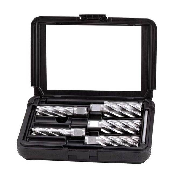 Manufacturer Varies Annular Cutter Set,M2 HSS,2 In D,5 Pc 4THF5