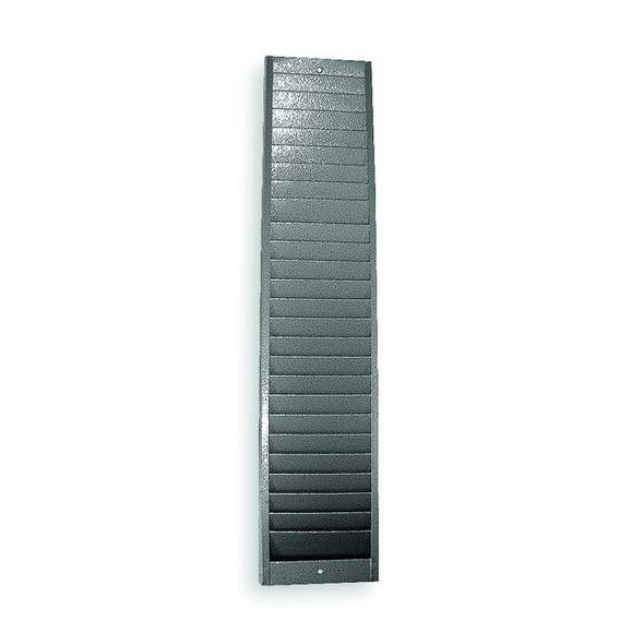 Amano Badge Rack,Dark Gray,20 1/2in H TCR-190V00