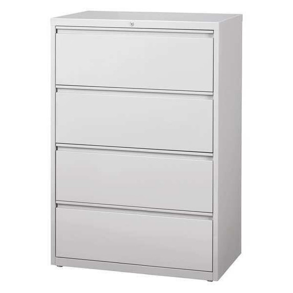 Hirsh Lateral File Cabinet,Light Gray 17455 Hirsh Lateral File Cabinet,Light Gray 17455