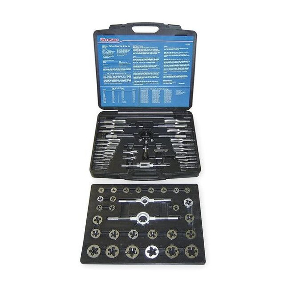Manufacturer Varies Tap and Die Set, Plug; Taper, 64 1PZ53
