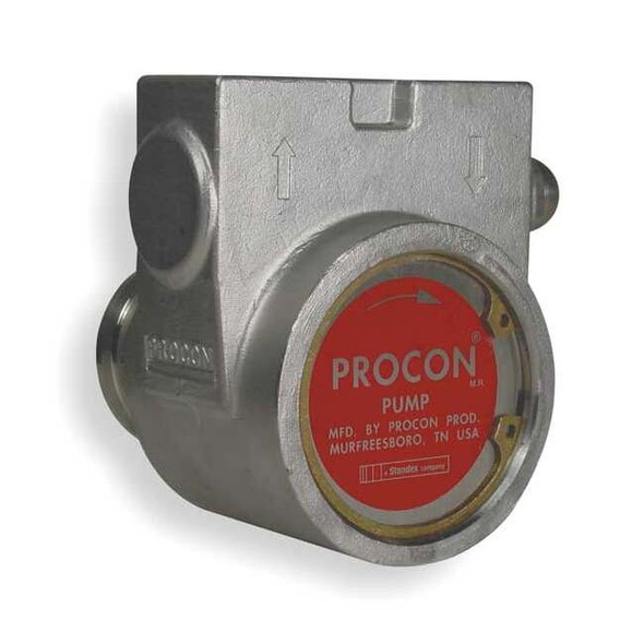 Procon RotaryVanePump,1/2"InletDia,SS,For48Y 115B240F31BA 250