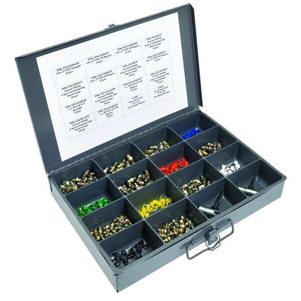 Kingfisher Grease Fitting Kit,General Assortment 4RZK9