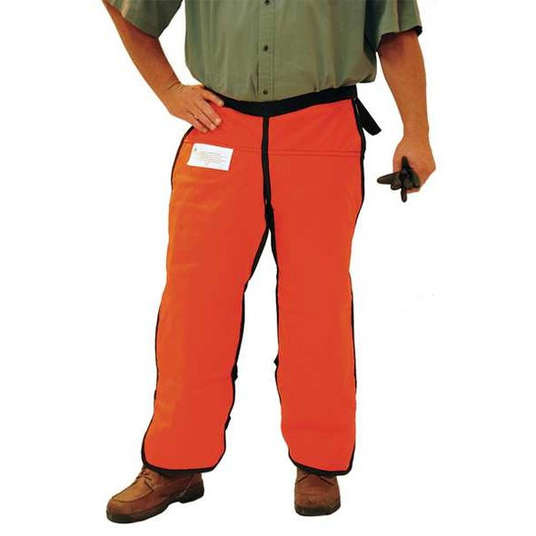 Condor Chain Saw Chap, XL, Orange 5AN17
