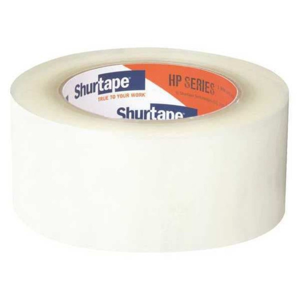 Shurtape Carton Sealing Tape, 2.5 mil, Clear, PK6 207846