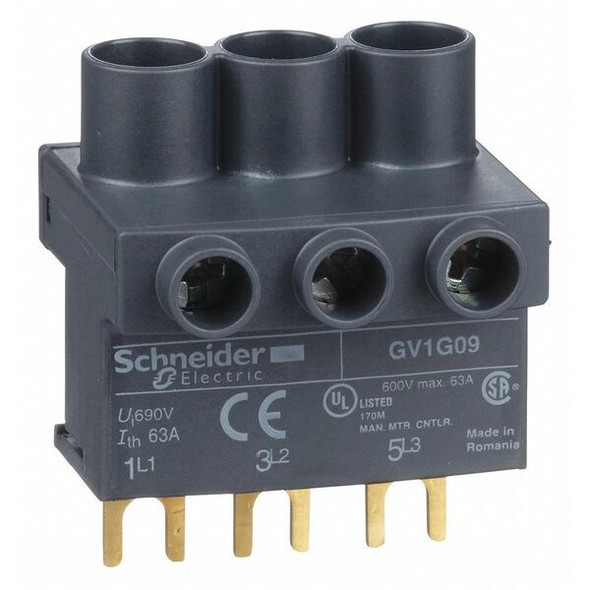 Schneider Electric Terminal Block, 63 A GV1G09
