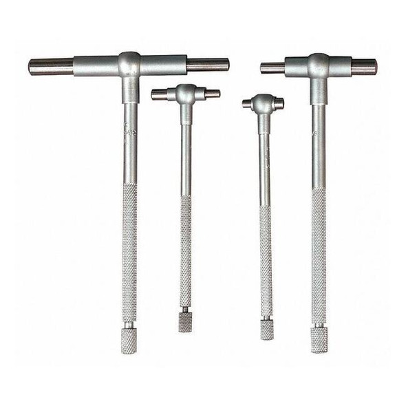 Mitutoyo Telescoping Gauge Set,Number of Pieces 4 155-907