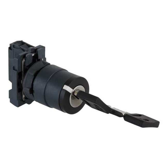 Schneider Electric Non-Illum Selector Swtch,22mm,2 Pos,Keyd XB5AG41