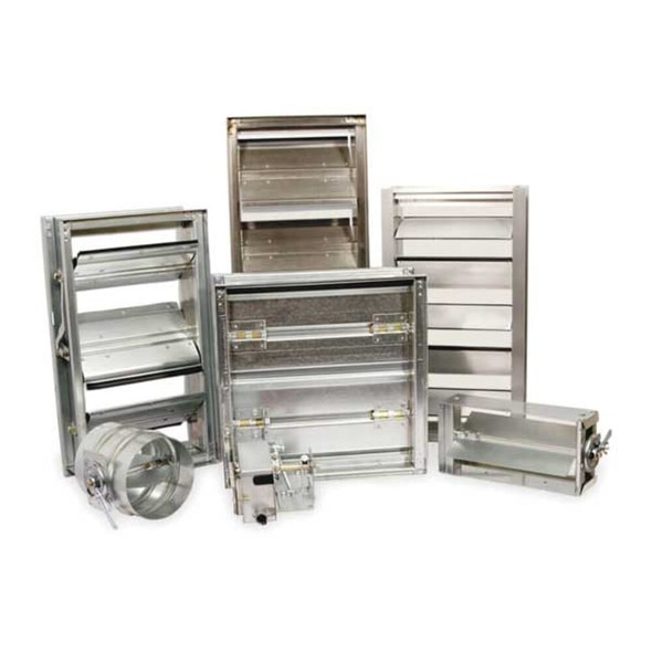 Dayton Volume Control Damper,11-3-4"W,11-3-4"H 2LRY7