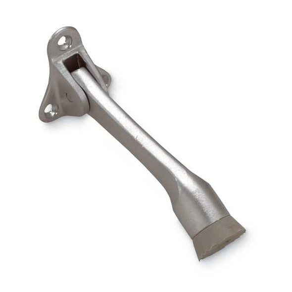 Manufacturer Varies Lever Door Holder, Brass, Silver 5U618